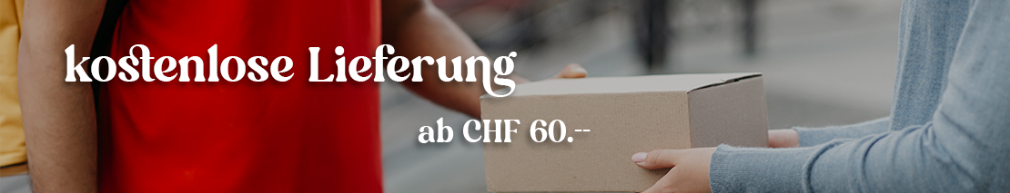 kostenlose Versandkosten auf kandels.ch ab einem Bestellwert von CHF 60.--